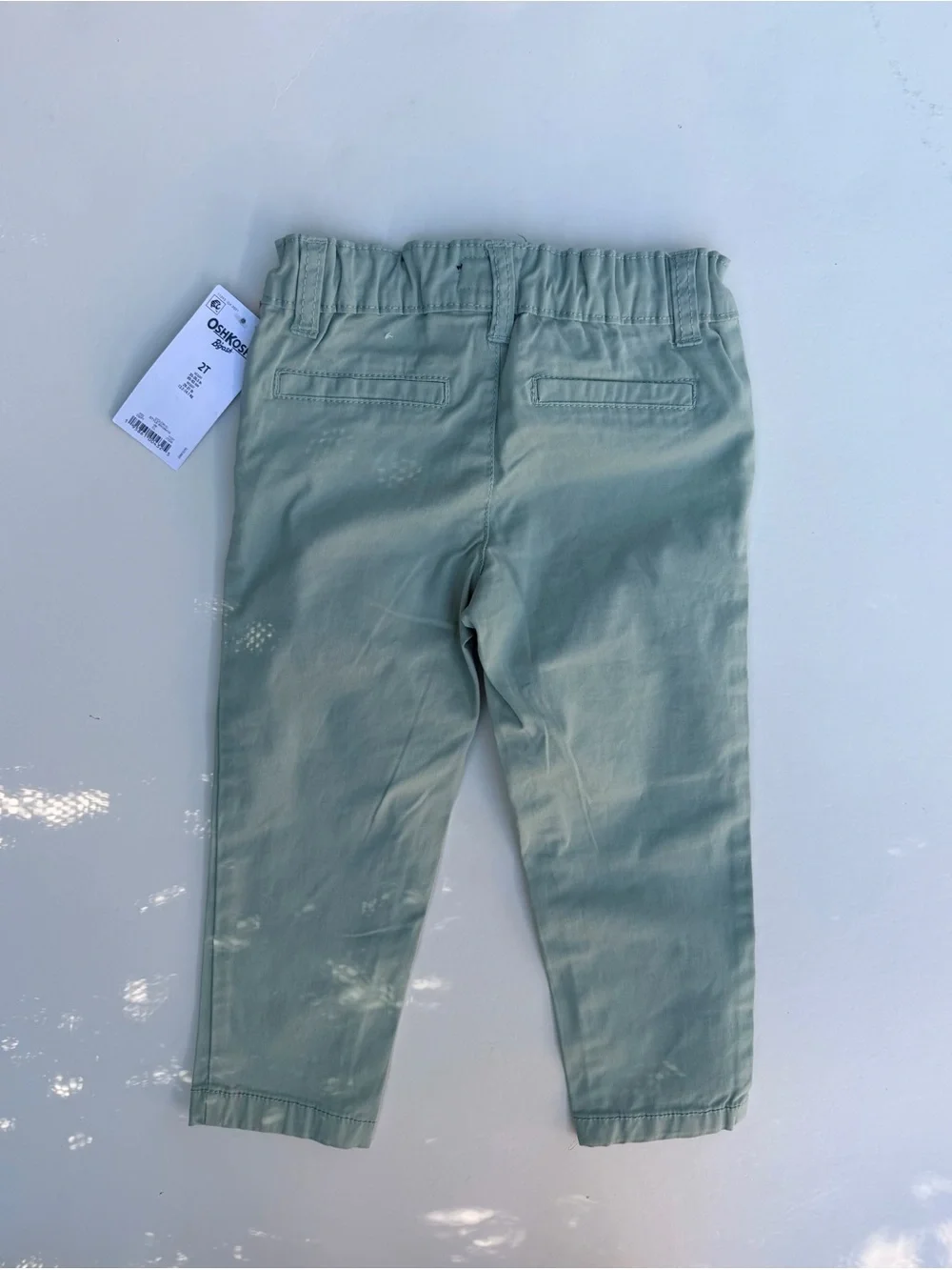 OshKosh B'gosh Light Sage Green Kids Pants